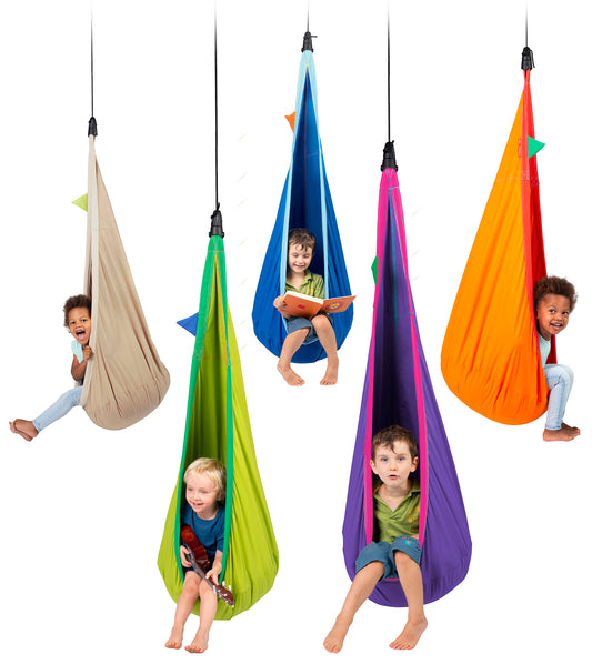 Joki Organic Cotton Kids Hanging Nest with Suspension