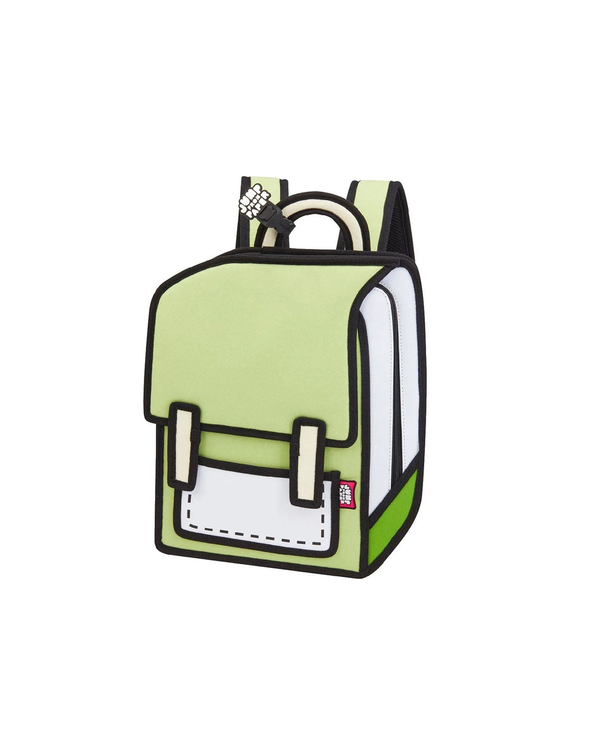 2D Backpack SPACEMAN JUNIOR INFLUENCER Greenery