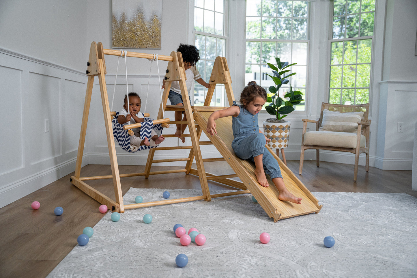 Juniper - Real Wood Folding Playset