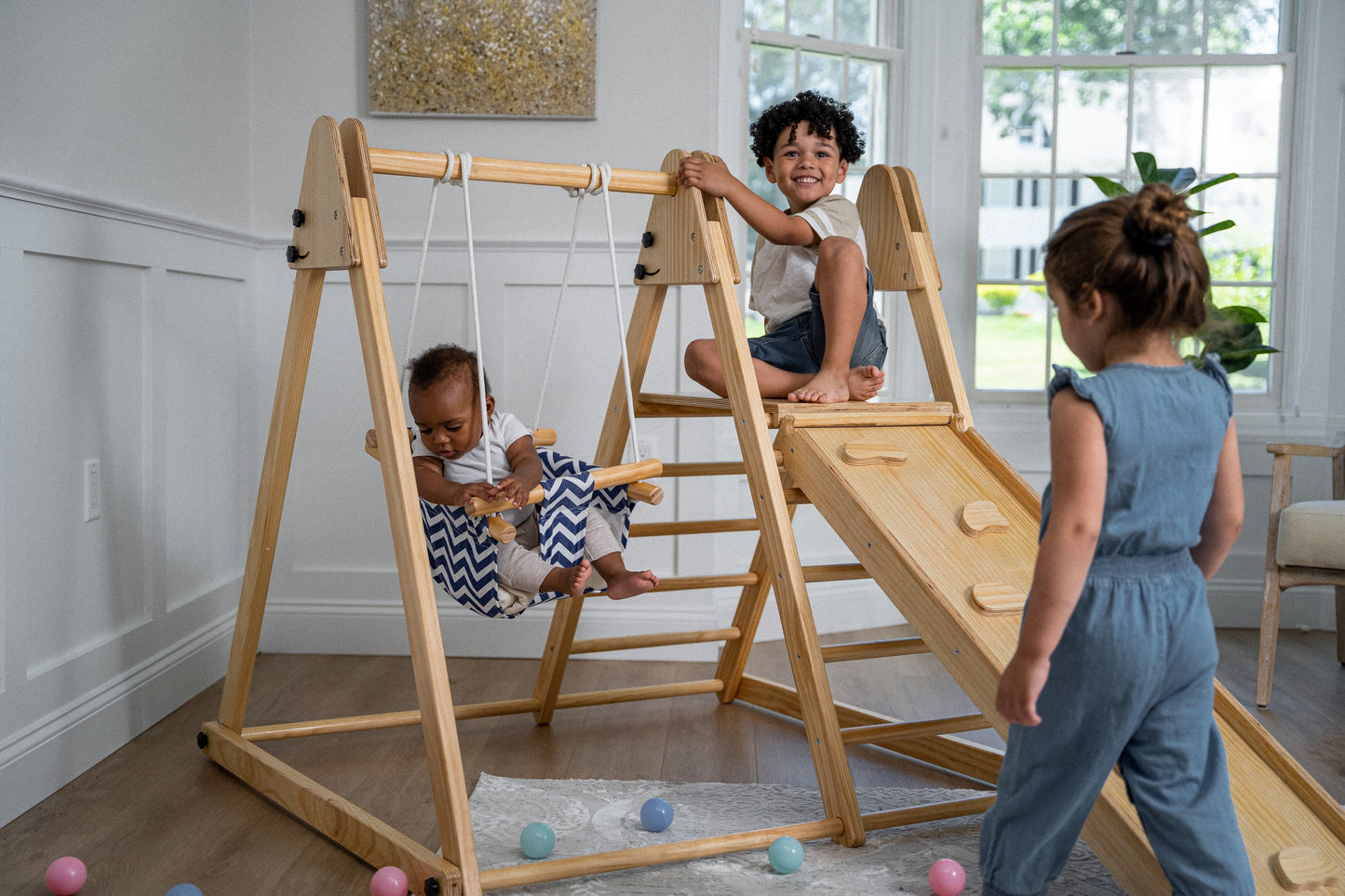 Juniper - Real Wood Folding Playset