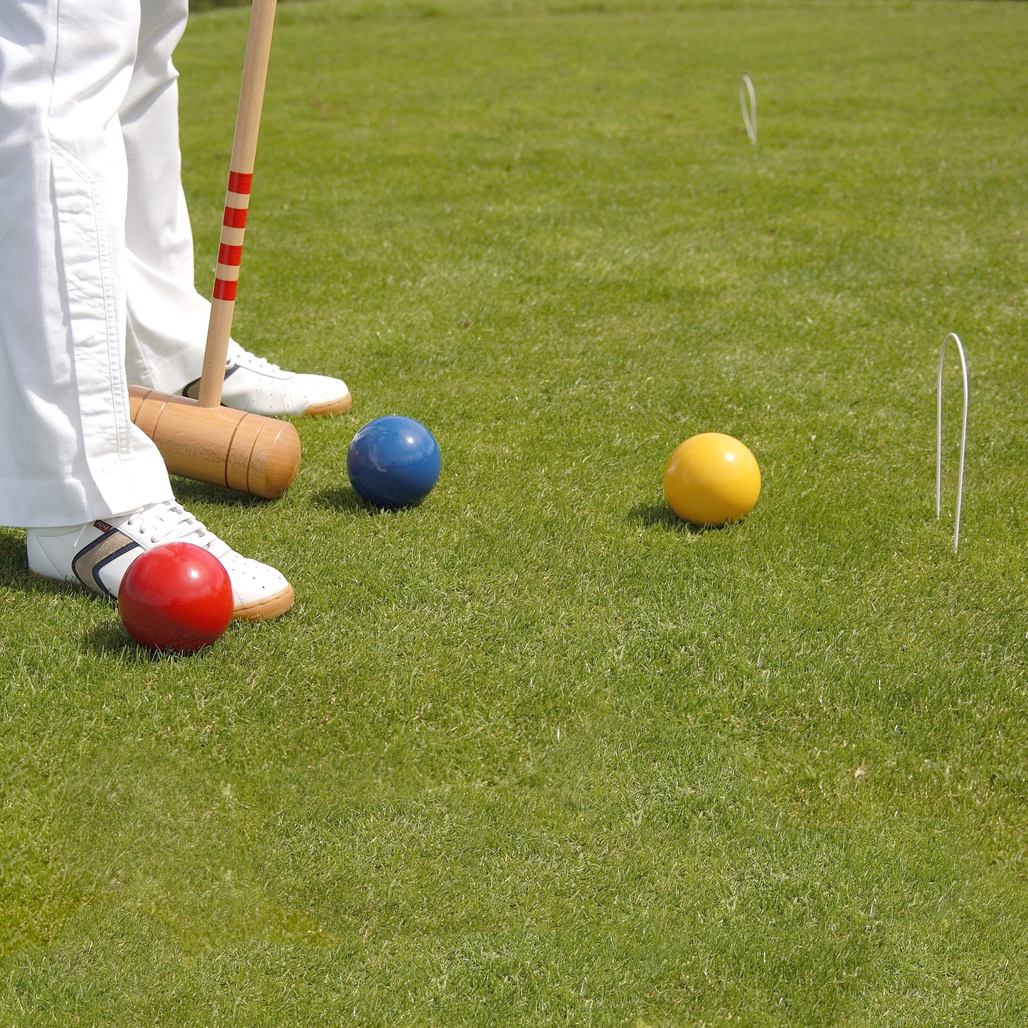 4-Player Croquet with Trolley