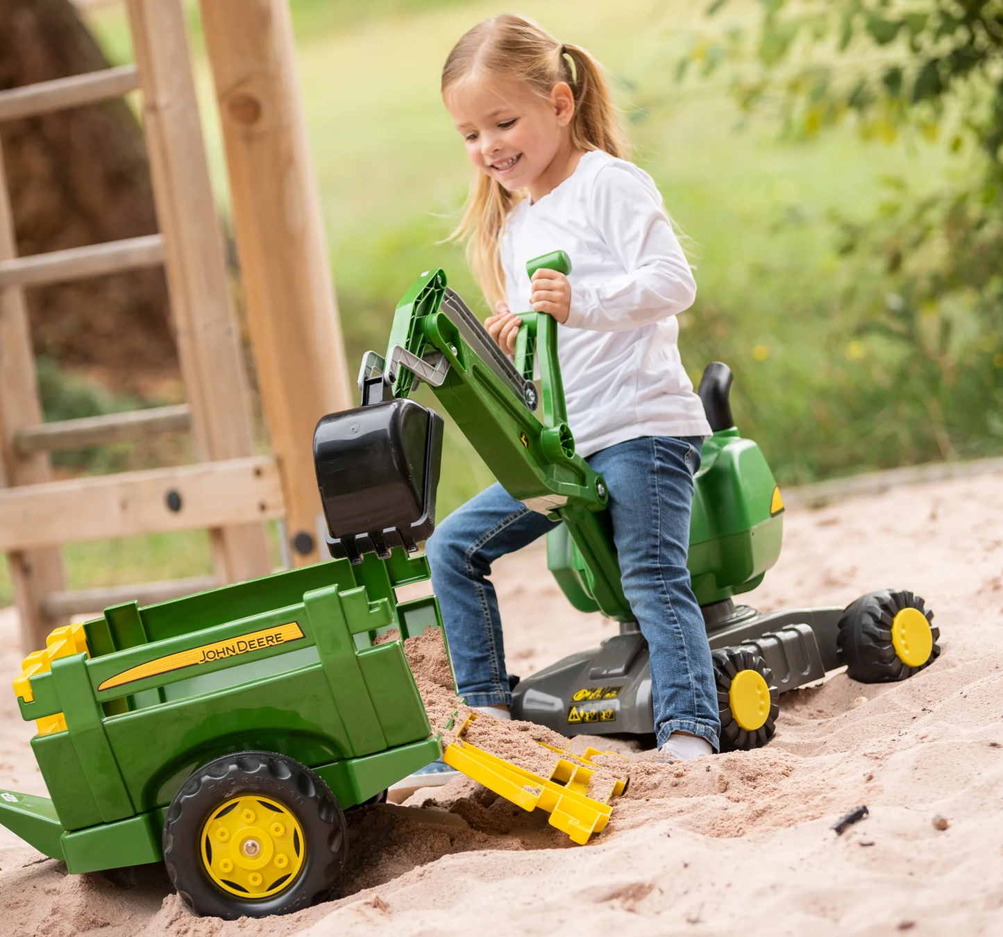 John Deere Ride-On Digger