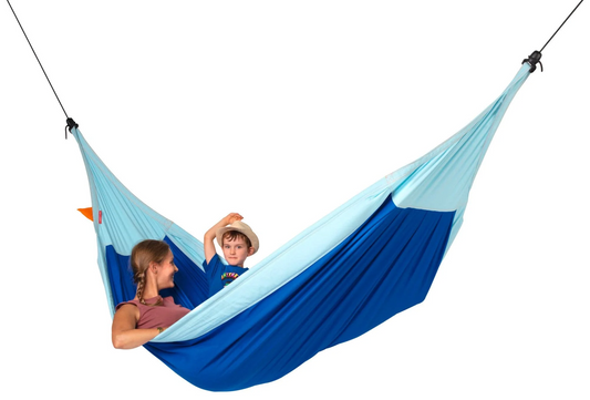 Moki Padded Organic Cotton DOUBLE Hammock with Suspension