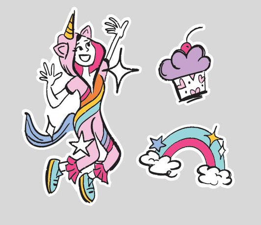 DIY Nimix Unicorn Girl Set