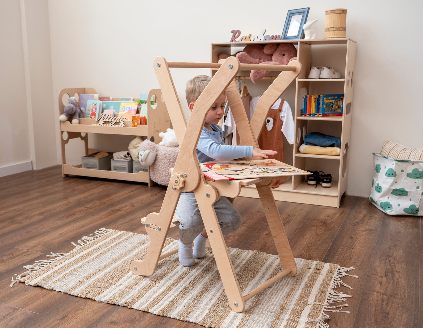 Foldable Kitchen Tower Desk