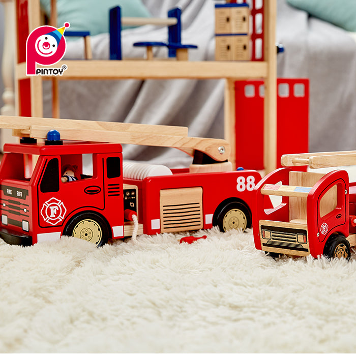 Wooden Fire Engine *Coming Soon! - Oliver Ruffus