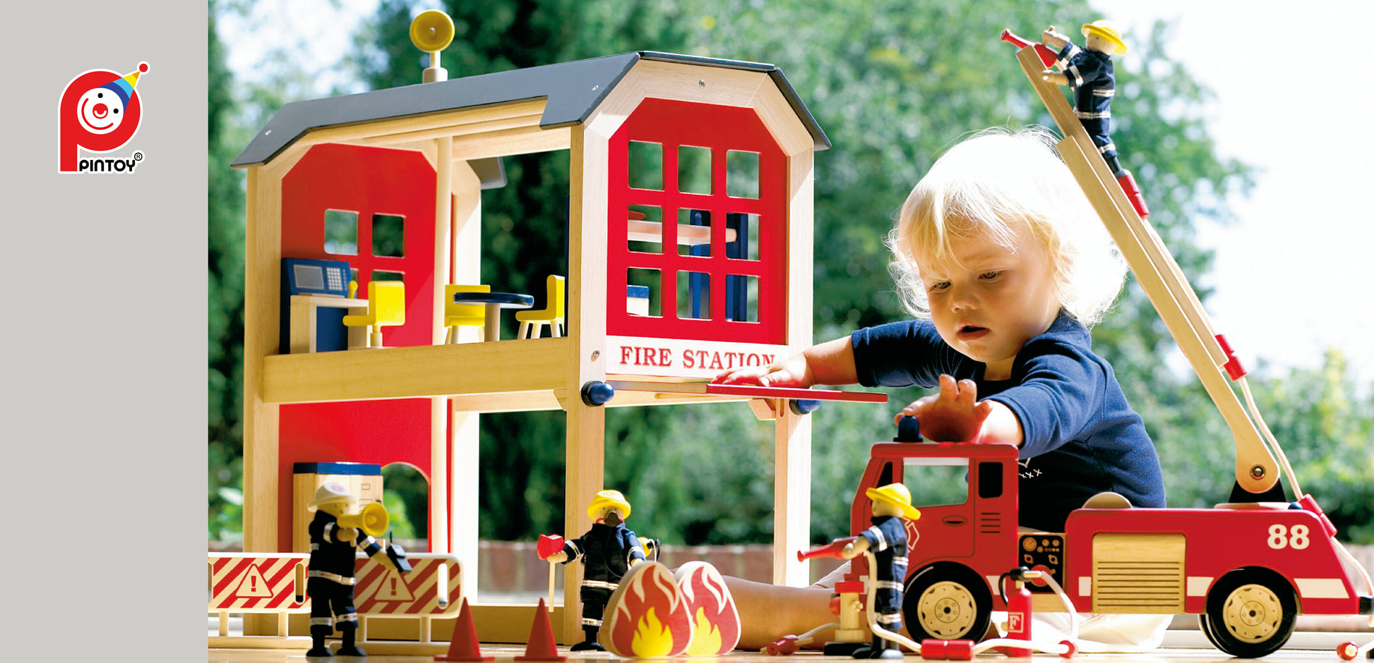 Wooden Fire Engine *Coming Soon! - Oliver Ruffus