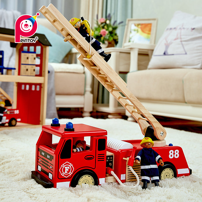 Wooden Fire Engine *Coming Soon! - Oliver Ruffus