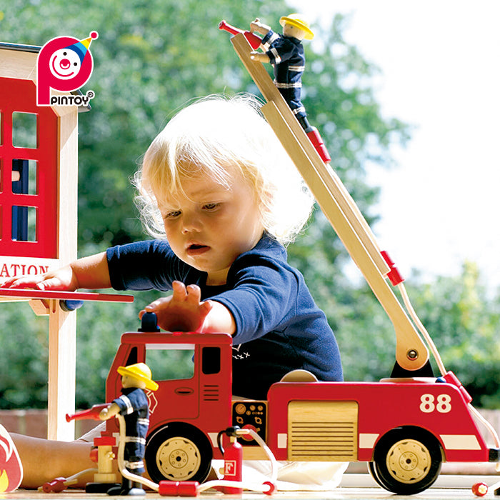 Wooden Fire Engine *Coming Soon! - Oliver Ruffus