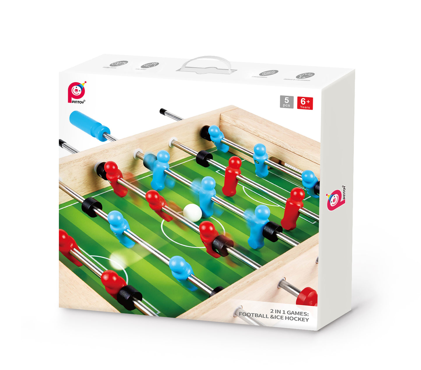 2 in 1 Games: Foosball and Hockey