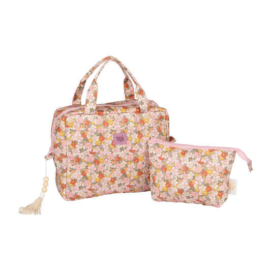 "Green Garden" Makeup bag set