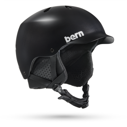 Watts Carbon Fiber Asian Fit Winter Helmet