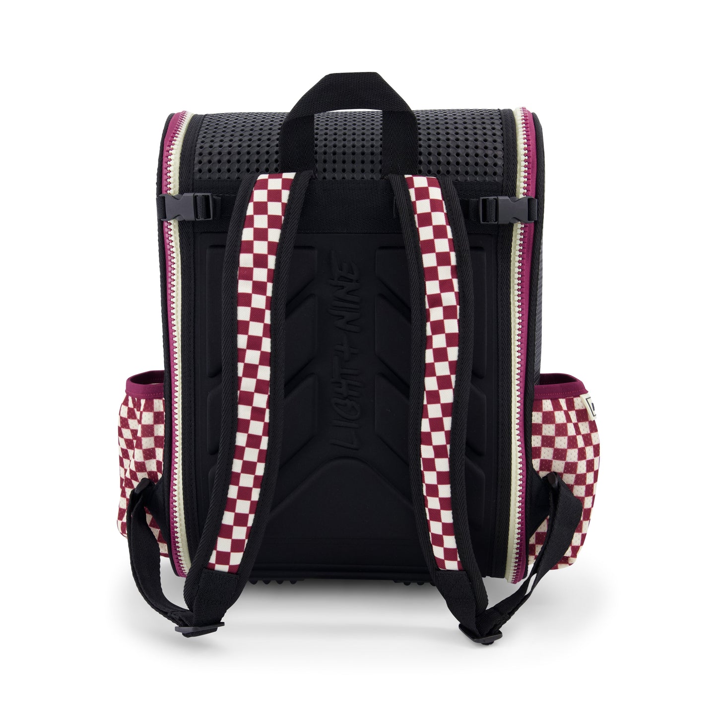 Student Backpack Checkered Brick