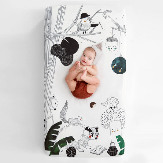 Woodland Dreams Standard Size Crib Sheet