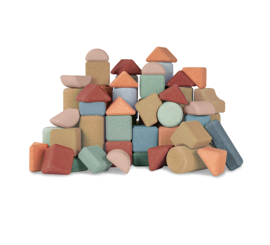 60 Cork Building Blocks - Oliver Ruffus