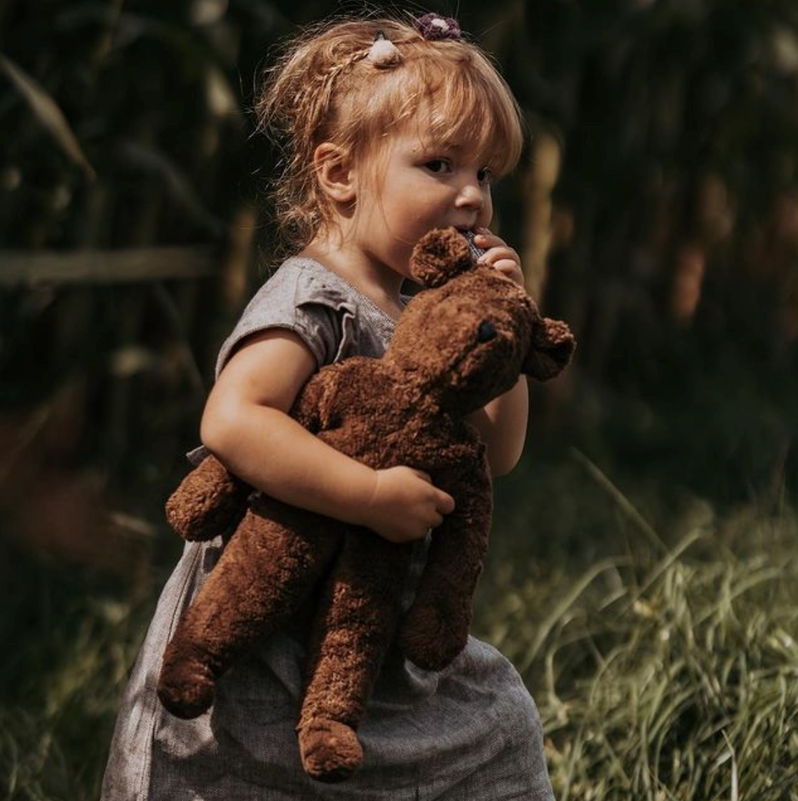 Floppy animal Bear, large | brown - Oliver Ruffus