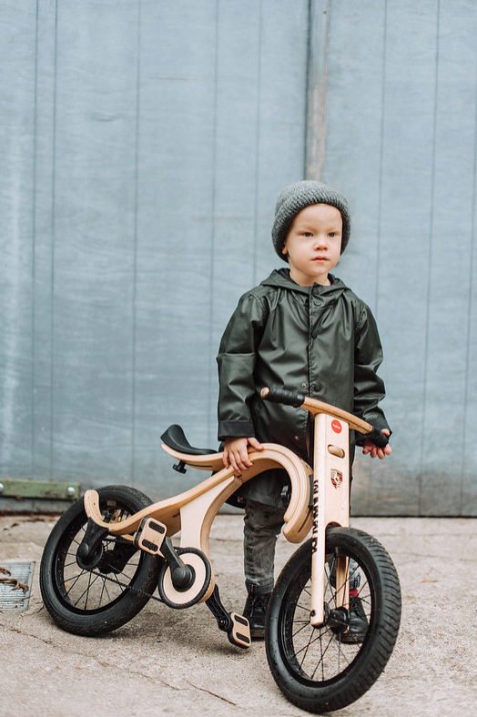 Pedal Bike Add-on For The 3in1 Bike Birch Wood - Oliver Ruffus