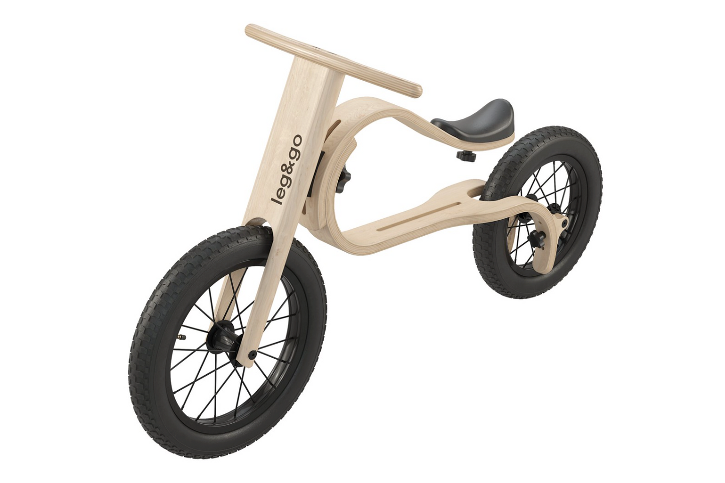 3in1 Bike Birch Wood - Oliver Ruffus