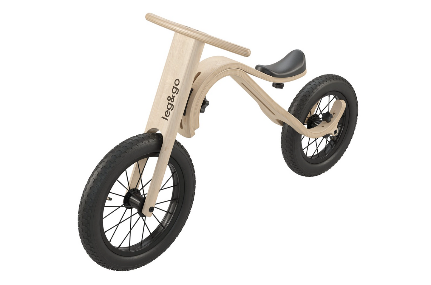 3in1 Bike Birch Wood - Oliver Ruffus