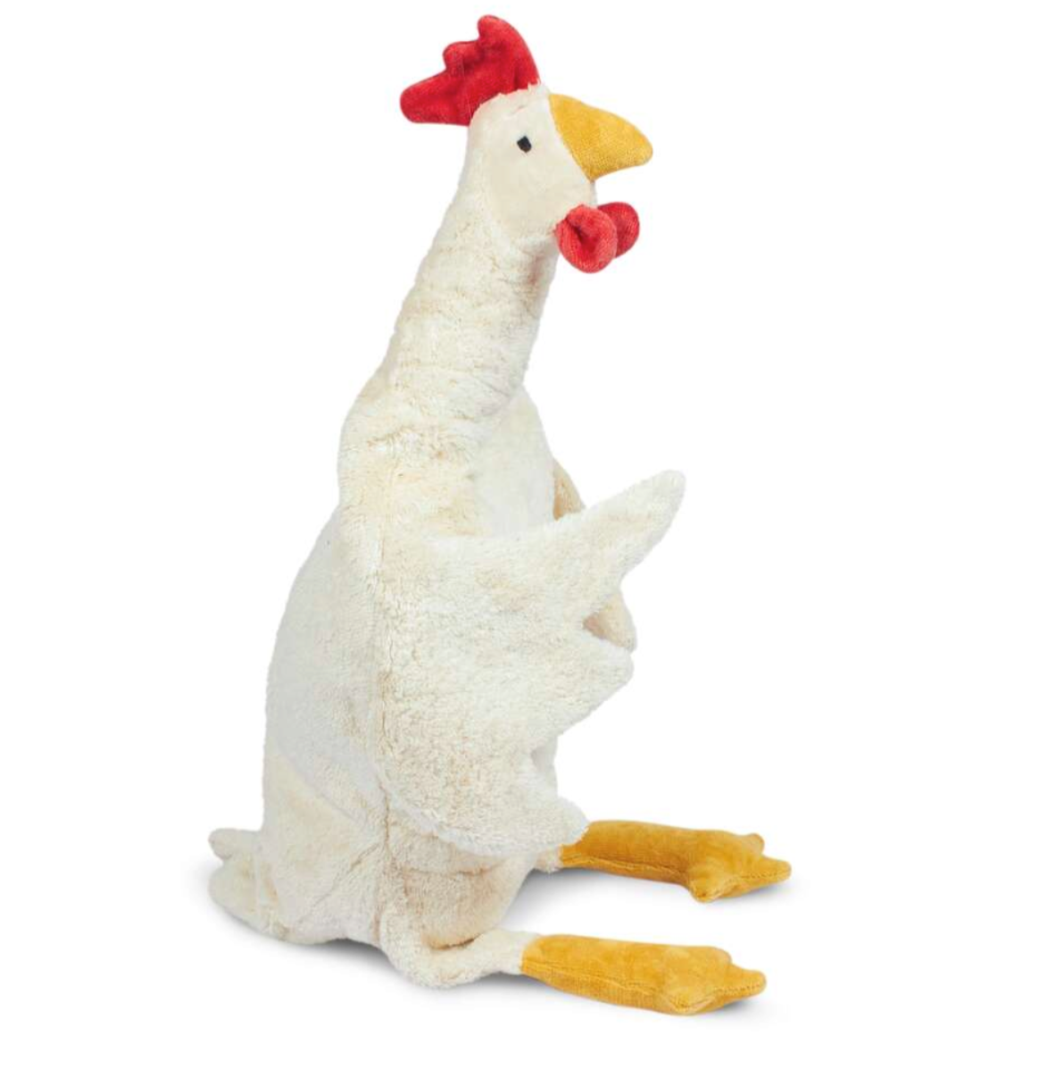 Cuddly Animal Chicken Large | White Warming Pillow - Oliver Ruffus