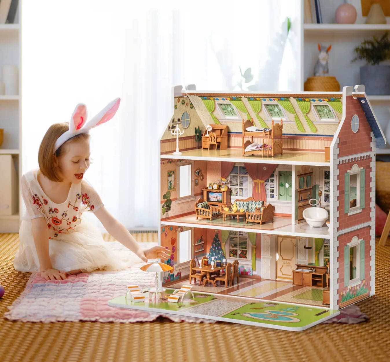 3-in-1 Doll House - Oliver Ruffus