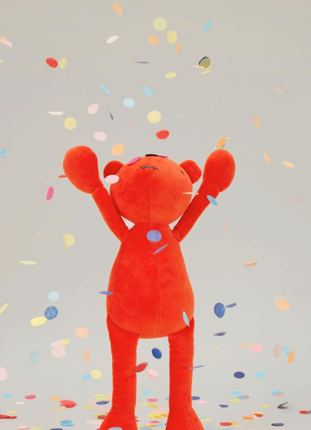 Jermaine The Bear | Large Orange - Oliver Ruffus