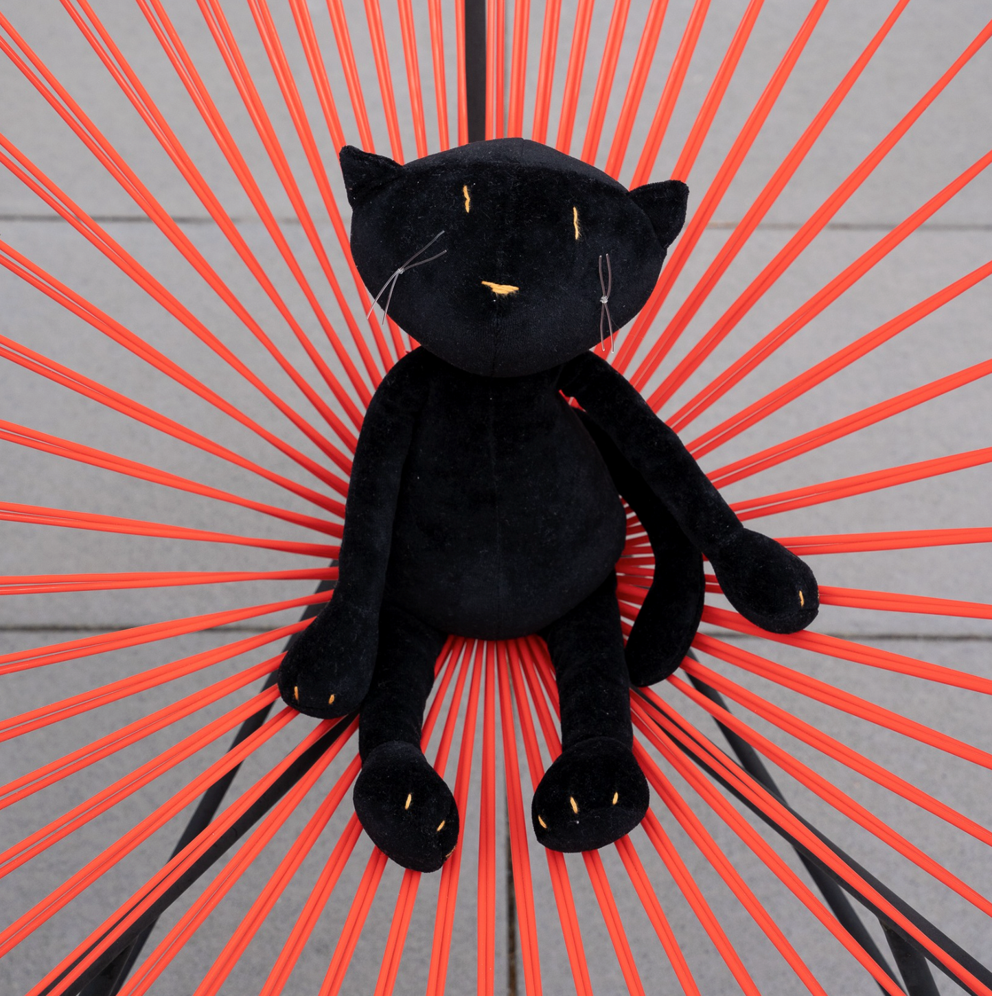 Gisel The Cat | Large Black - Oliver Ruffus