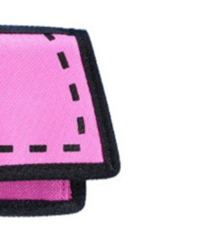 2D Purse SPOTLIGHT Bubblegum Pink