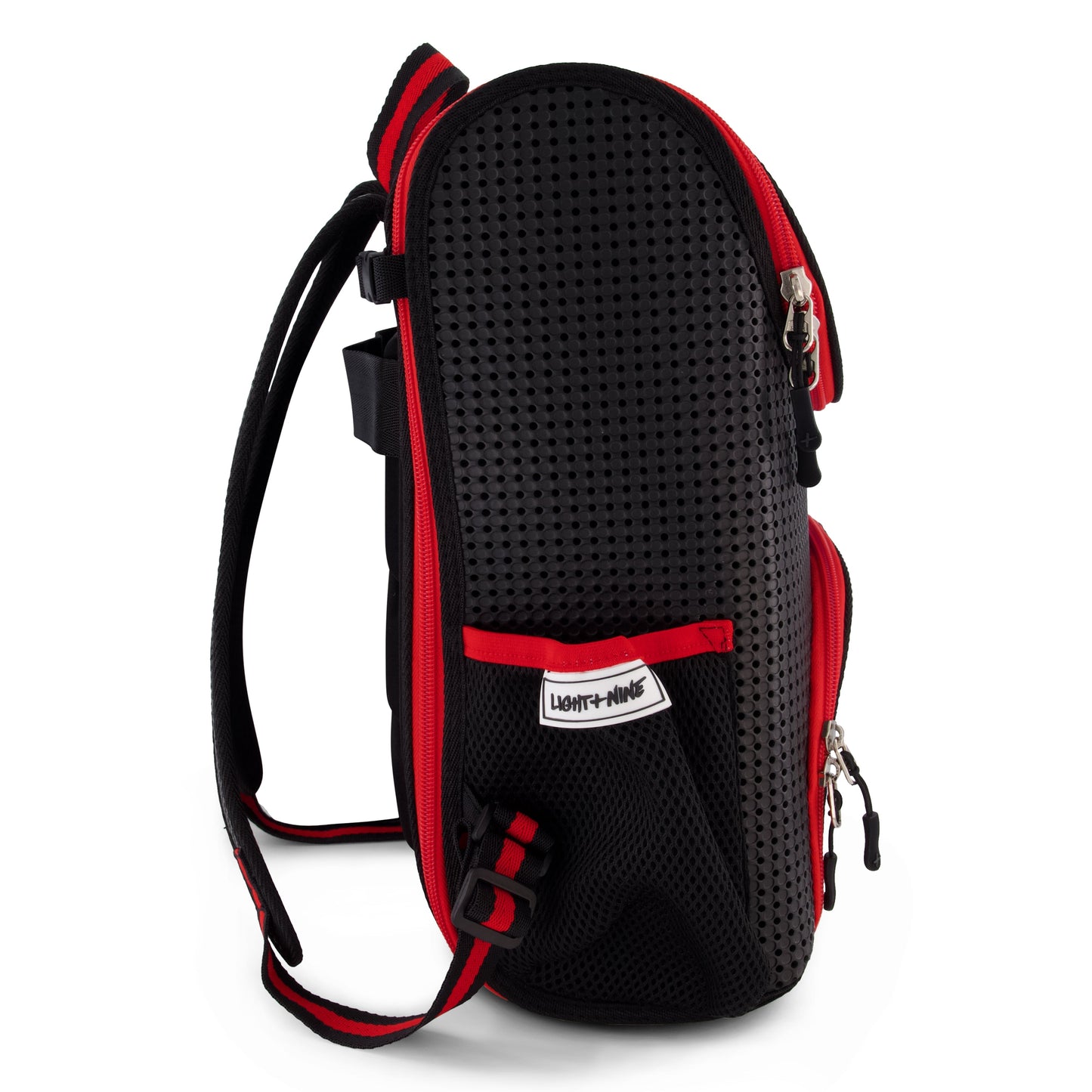 Student Backpack Red Classic with Nimix Speak-out Set