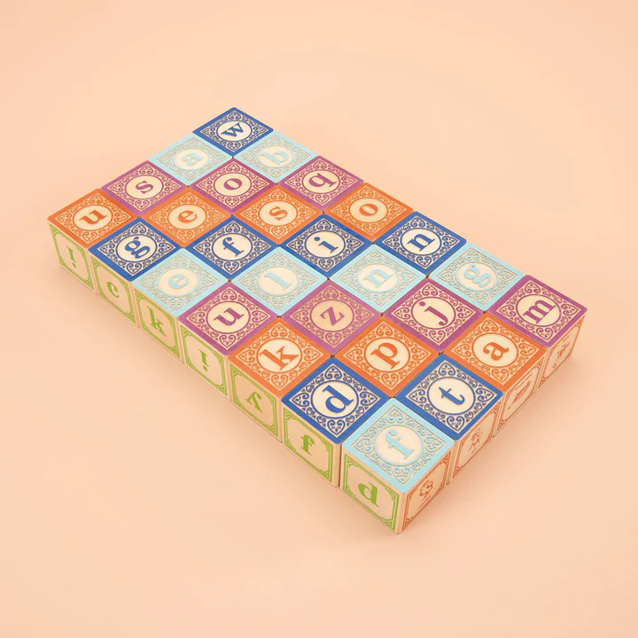 Uncle Goose Classic Lowercase ABC Blocks