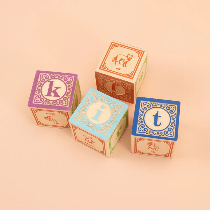 Uncle Goose Classic Lowercase ABC Blocks