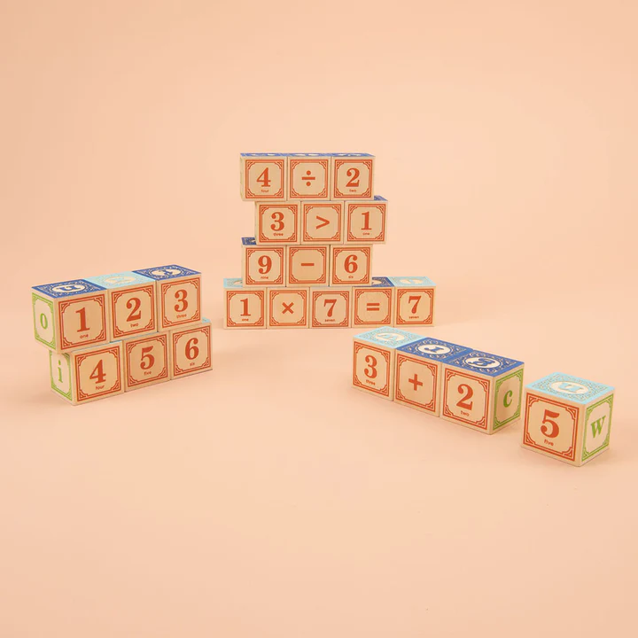Uncle Goose Classic Lowercase ABC Blocks