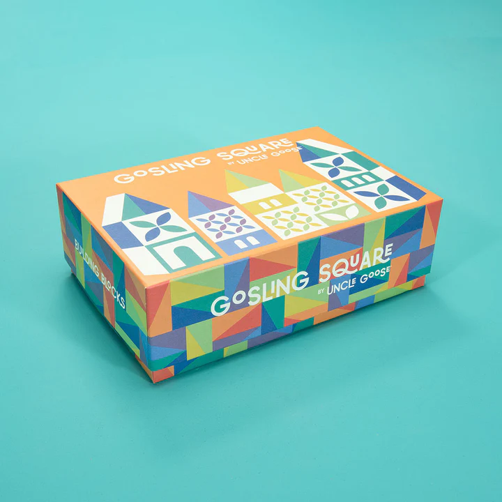 Uncle Goose Gosling Square Building Blocks
