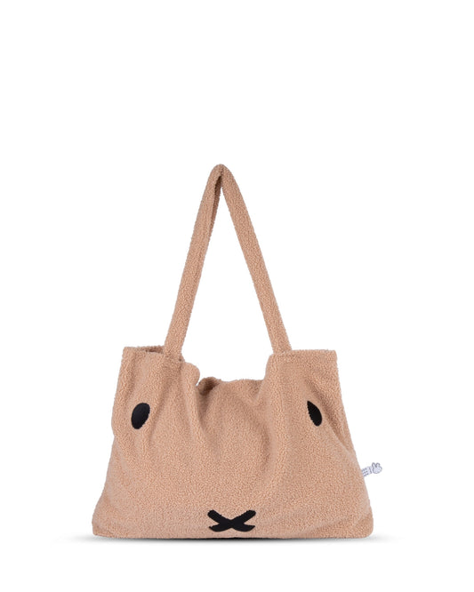 Plush MIFFY Teddy Shopping Bag Beige 24''