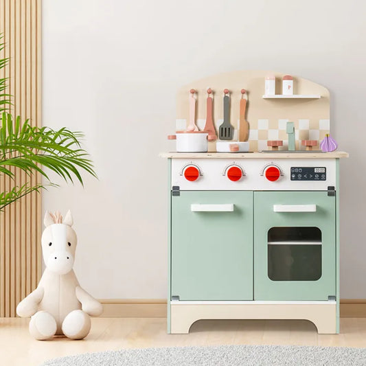 Toddler Kitchen with Play Food - Oliver Ruffus