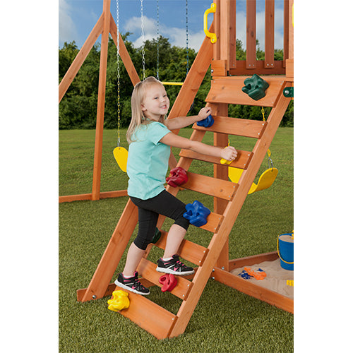 Woodlands Wooden Swing Set