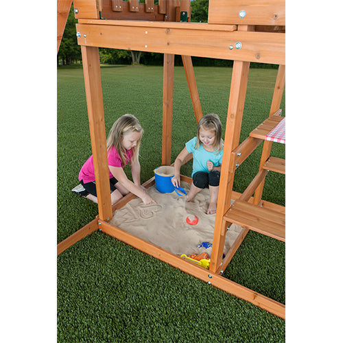 Woodlands Wooden Swing Set