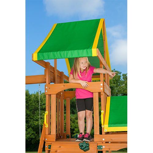 Woodlands Wooden Swing Set