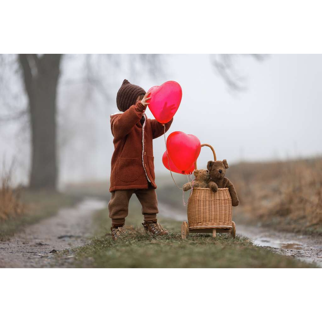 Floppy animal Bear, large | brown - Oliver Ruffus