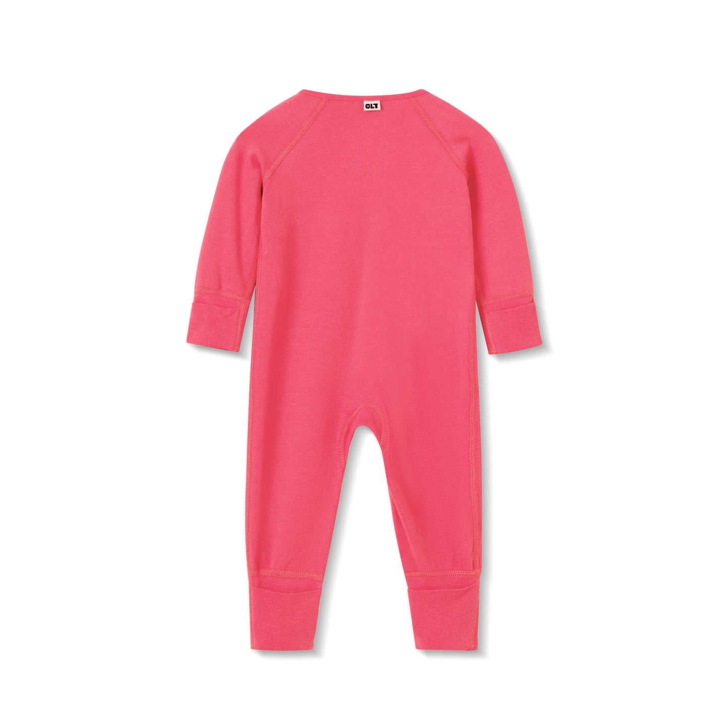 Zip Romper in Red Maple