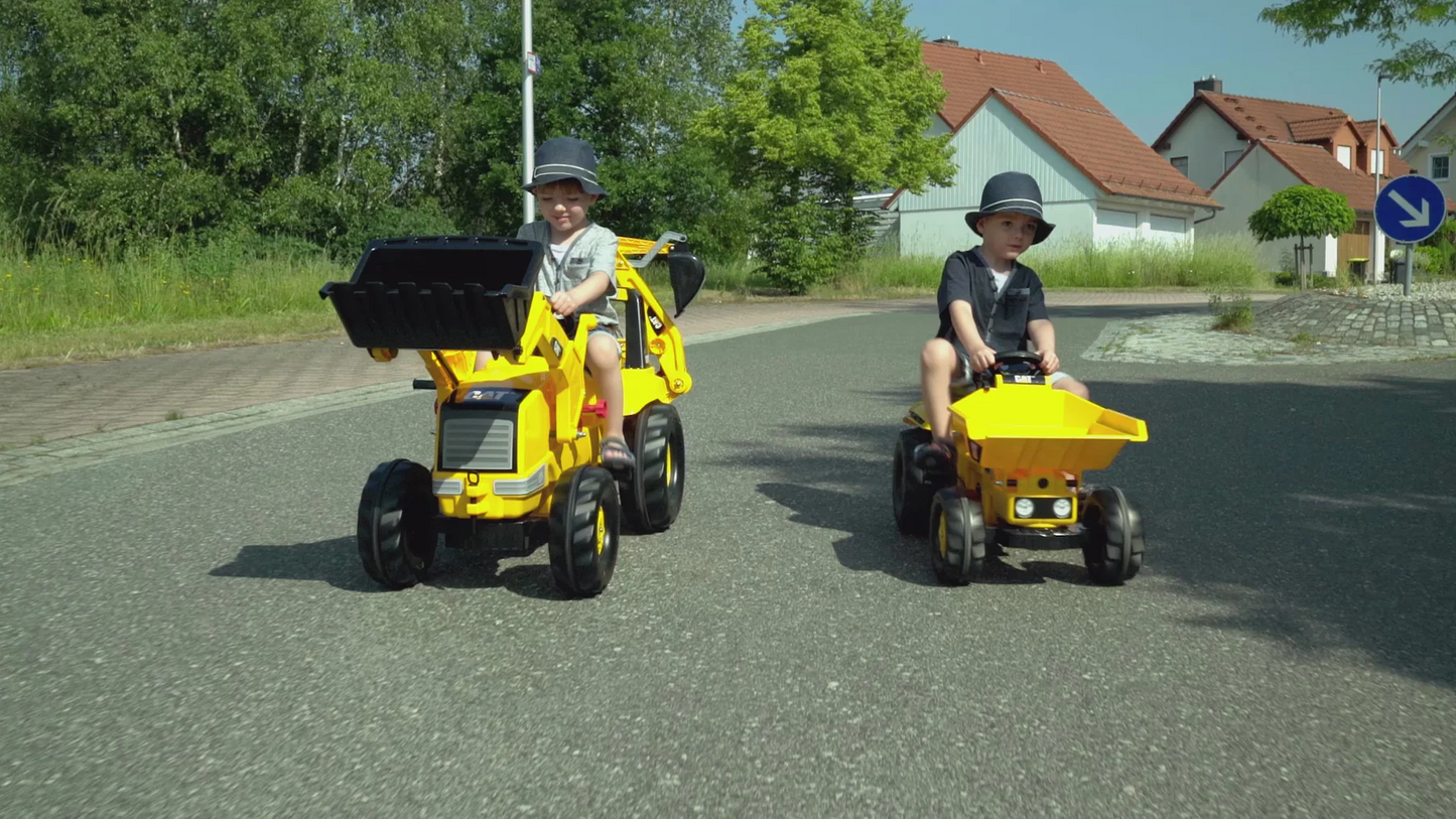 CAT Front Loader With Backhoe Pedal Tractor