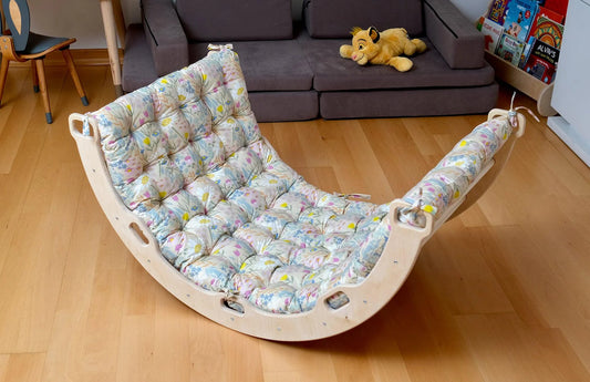 Climbing Arch Rocker with Spring Cushion - Oliver Ruffus