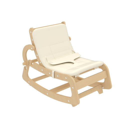 Avenlur Hemlock – Premium Wooden Baby Rocker for Soothing Sleep