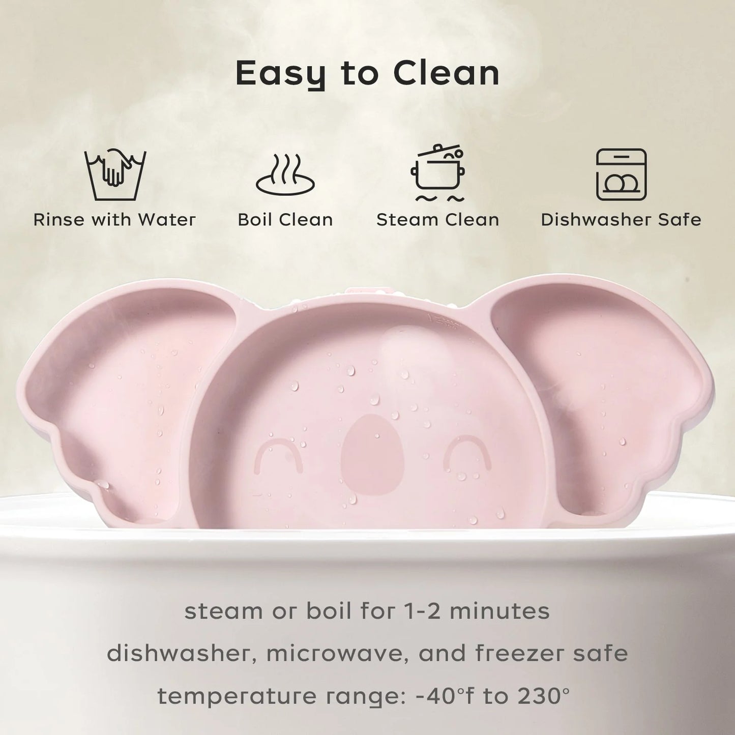 3-in-1 Koala Suction Plate