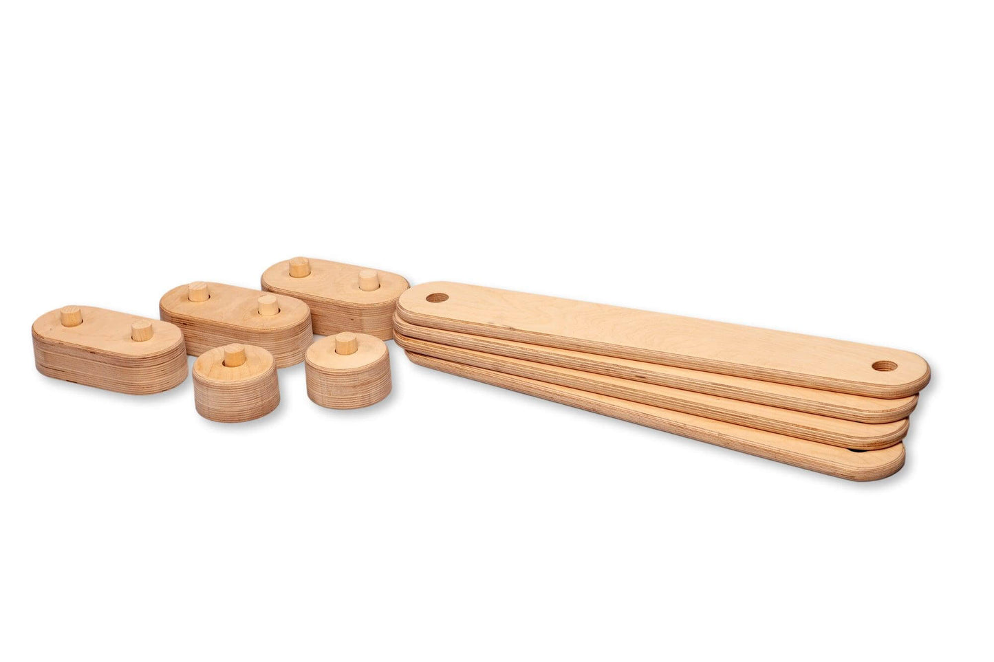 Montessori Balance Beam and Stepping Stones Set