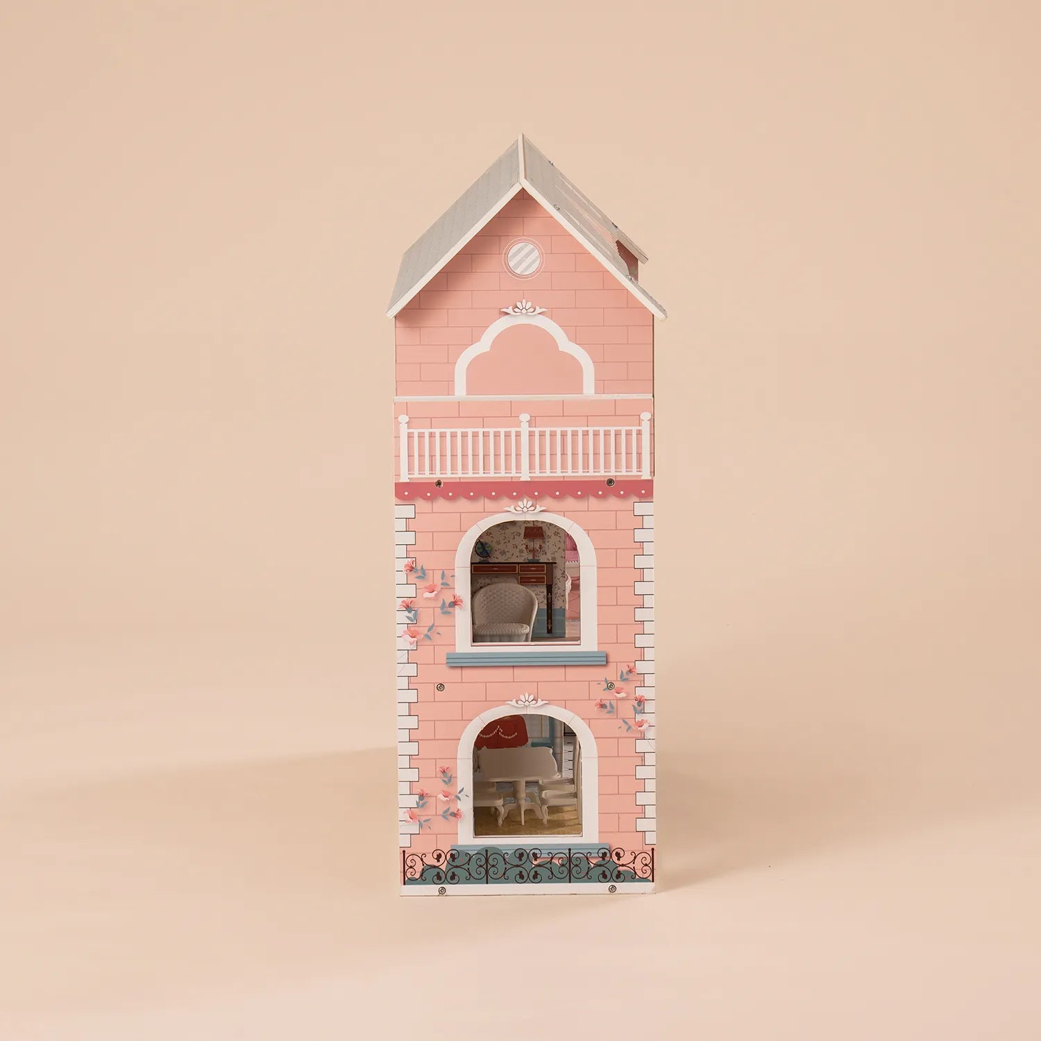 Grand Manor Doll House with Accessories - Oliver Ruffus