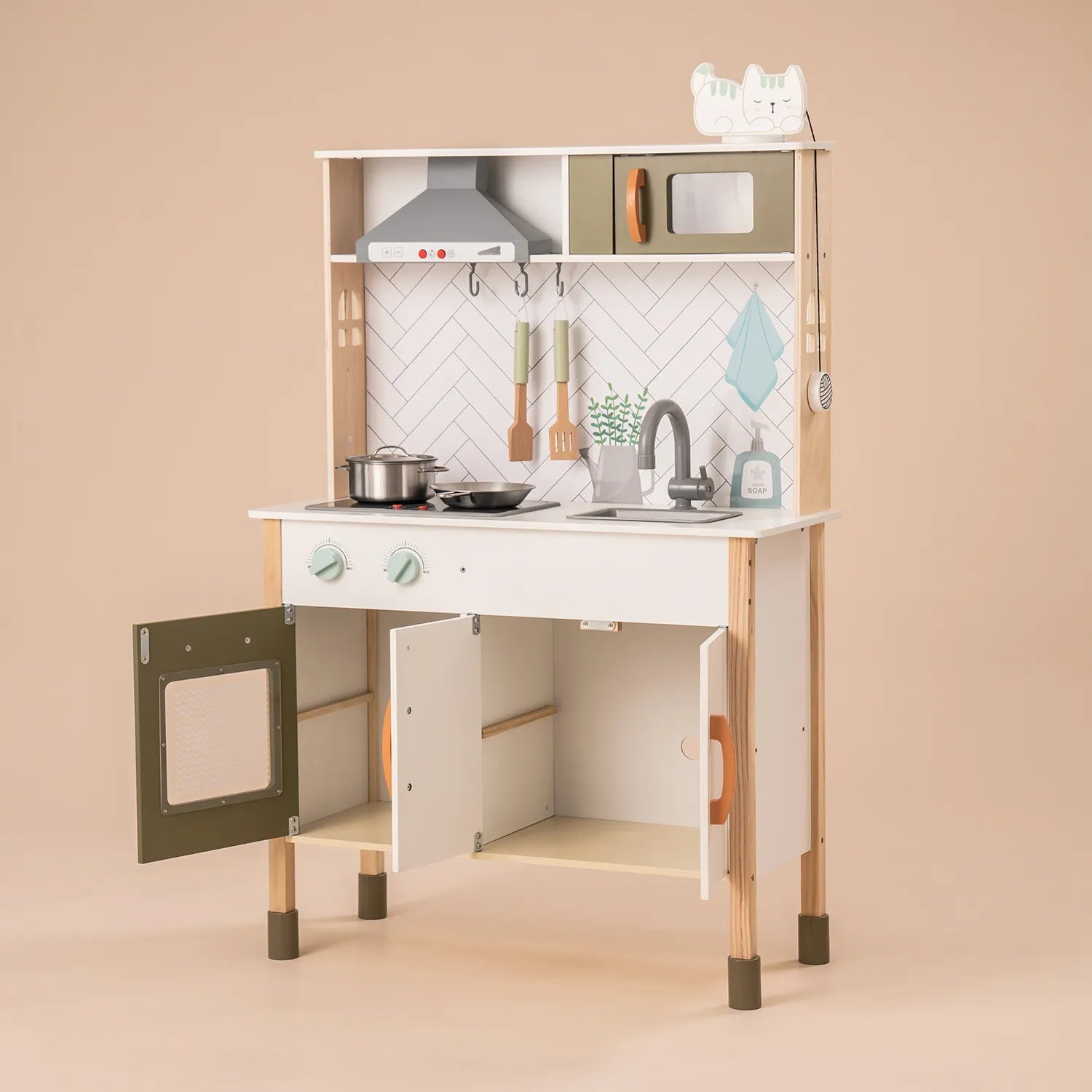 Contemporary Play Kitchen - Oliver Ruffus