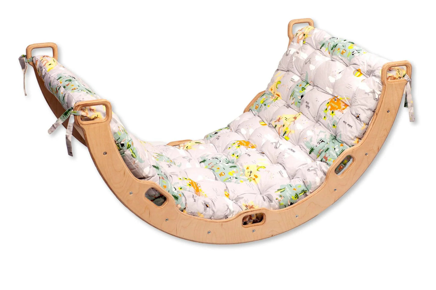 Climbing Arch Rocker with Map Cushion - Oliver Ruffus