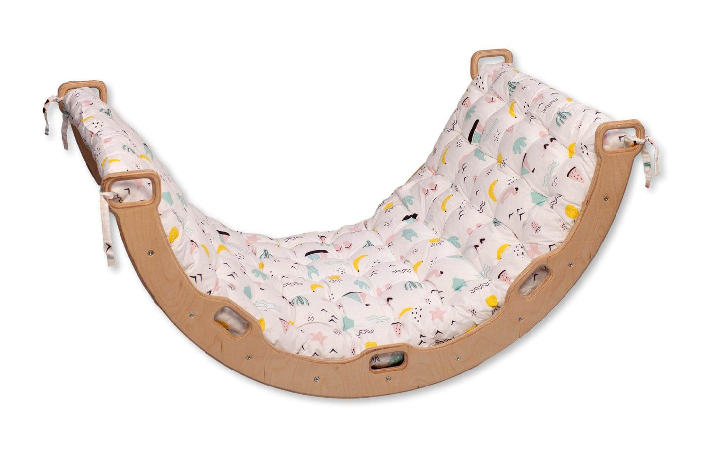 Climbing Arch with Flamingo Pillow | Montessori Play Set