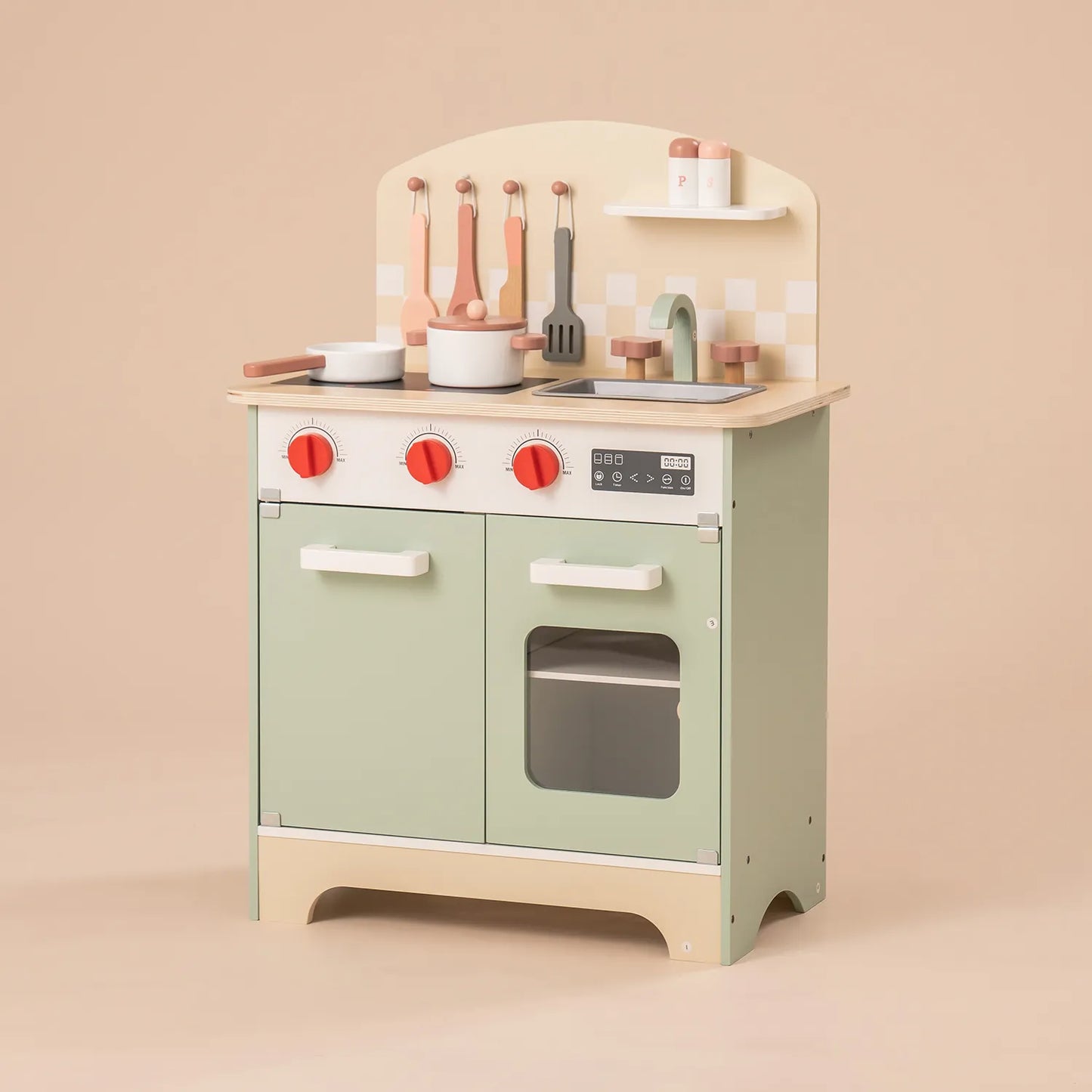 Toddler Kitchen with Play Food - Oliver Ruffus